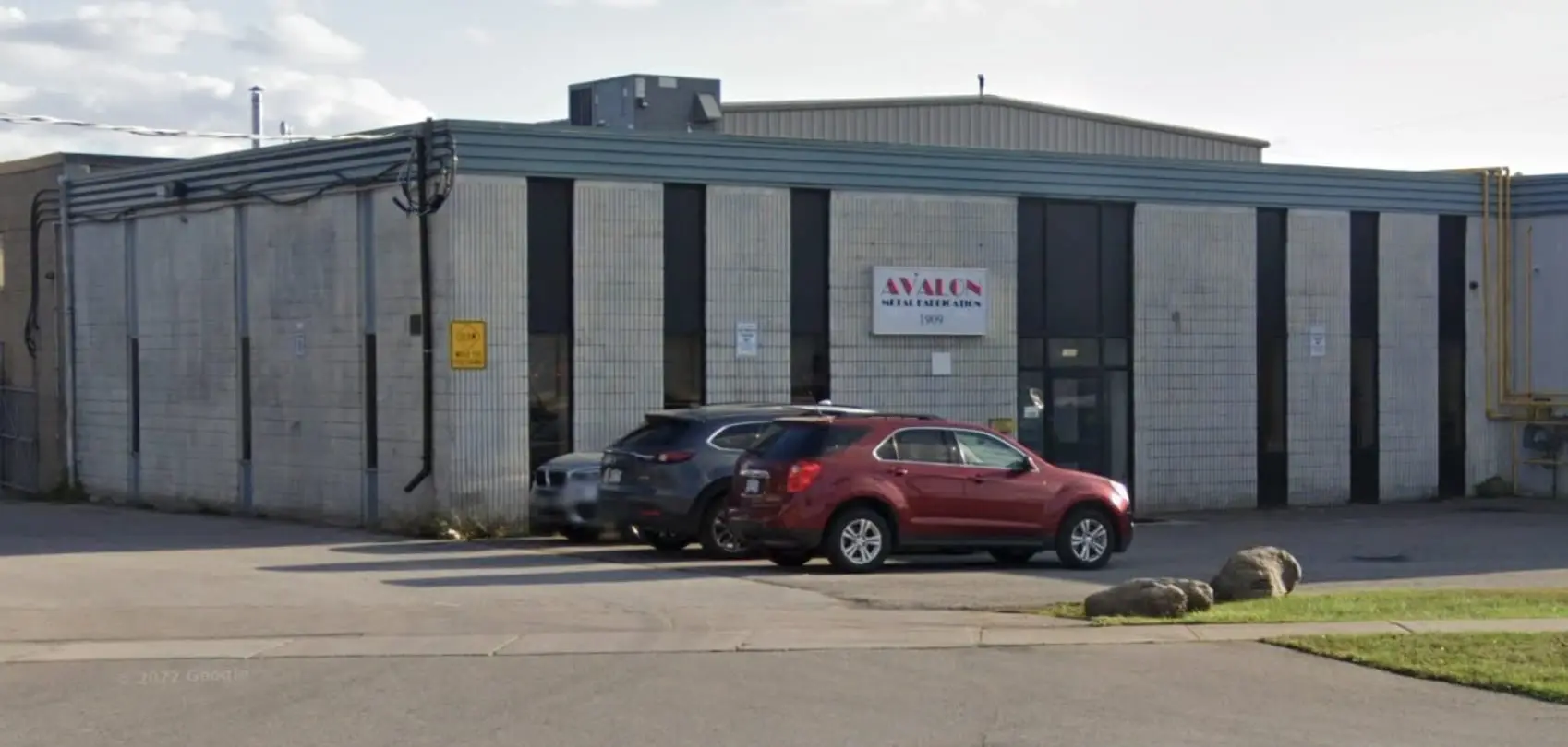 Avalon Metal Fabrication facility in Etobicoke