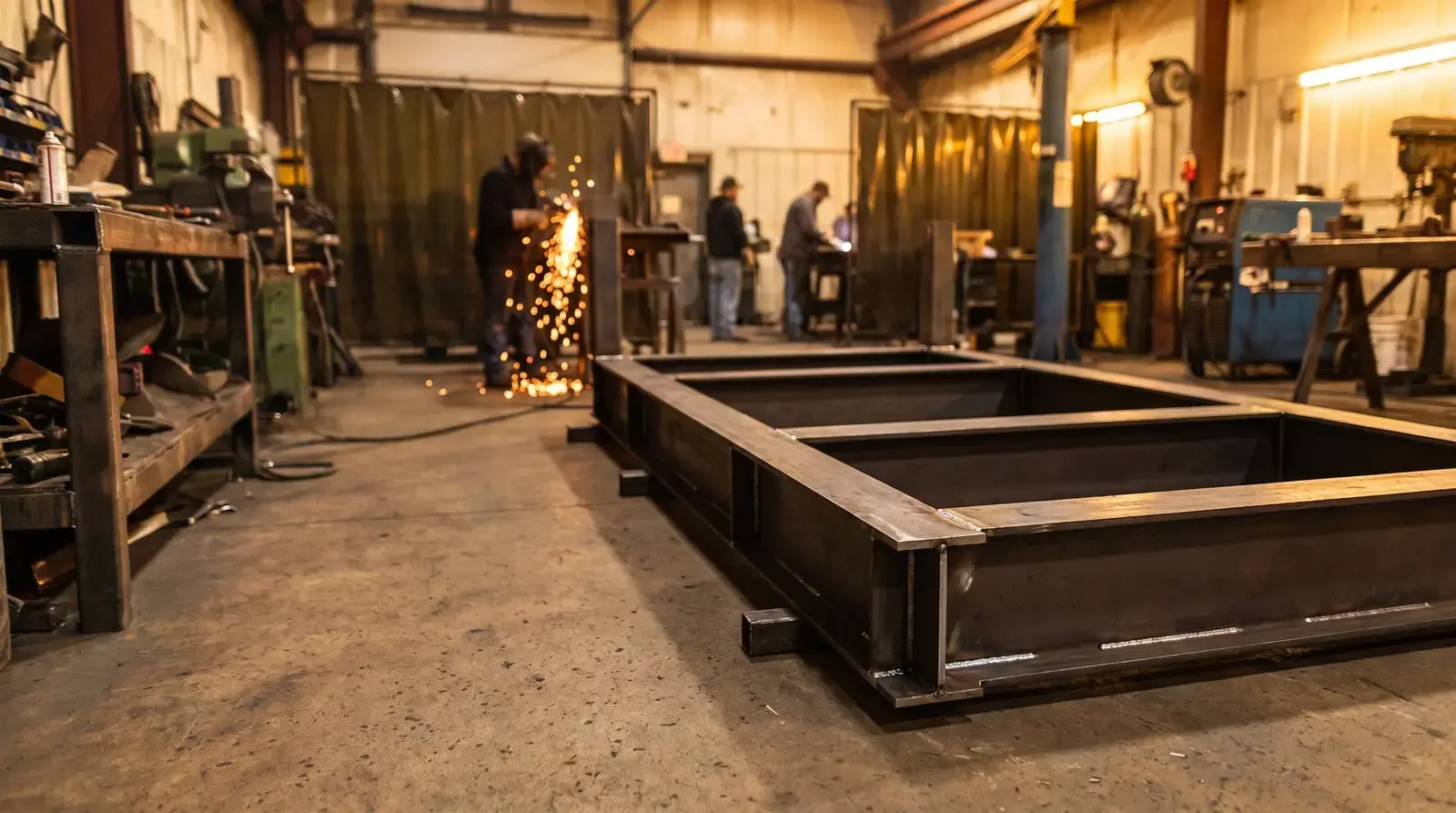 Welding fabrication at Avalon Metal Fabrication