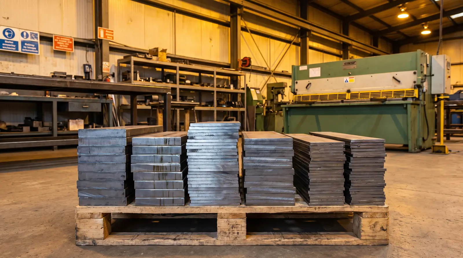 Shearing: Built for straight cuts at production speed